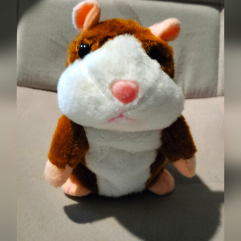 Talking Hamster Plush Interactive Toy. New without a box.